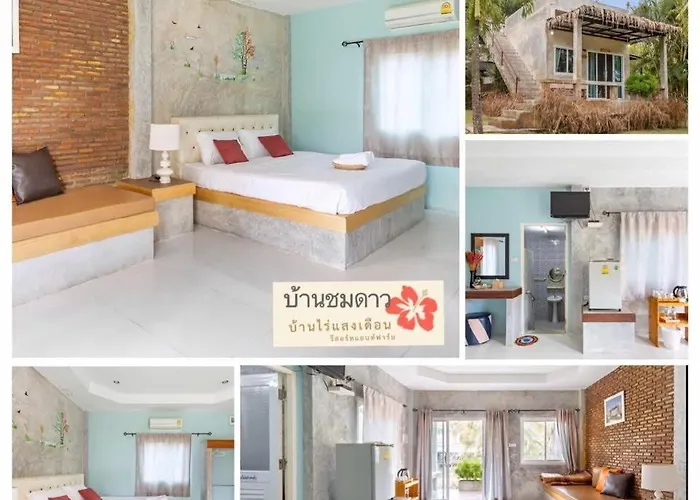 รีสอร์ท บ้านไร่แสงเดือน *